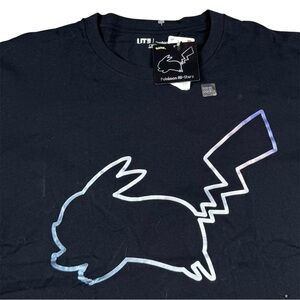 Pokemon All Stars Uniqlo Pikachu Outline Anime Graphic T-Shirt Mens Size 2XL NWT